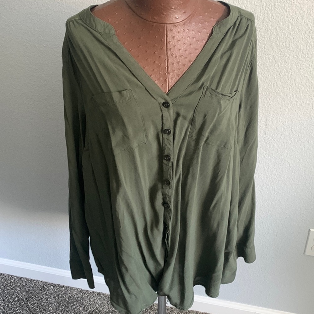 Torrid button down shirt